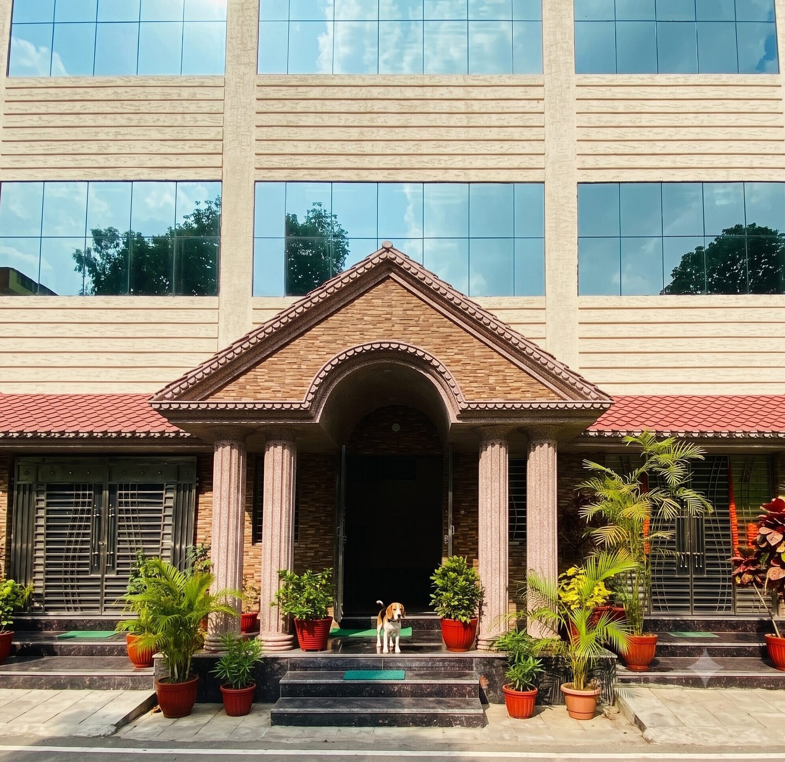 hotel front